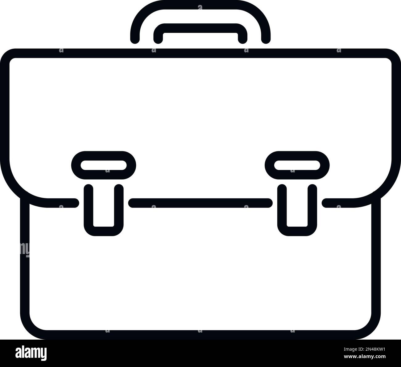 Technical case icon outline vector. Paper manual. Report help Stock ...