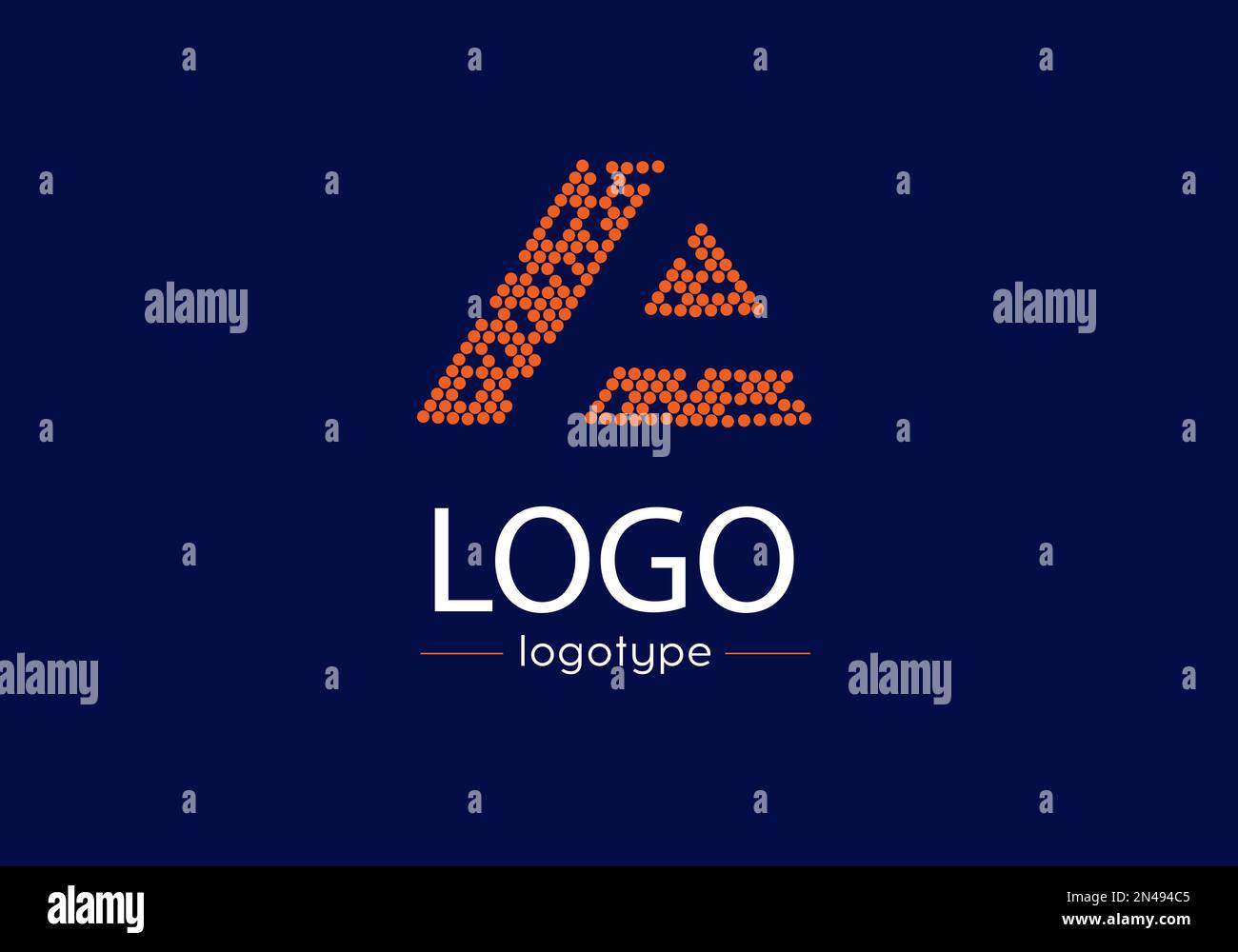 Letter A logo icon design template elements - vector sign Stock Vector ...