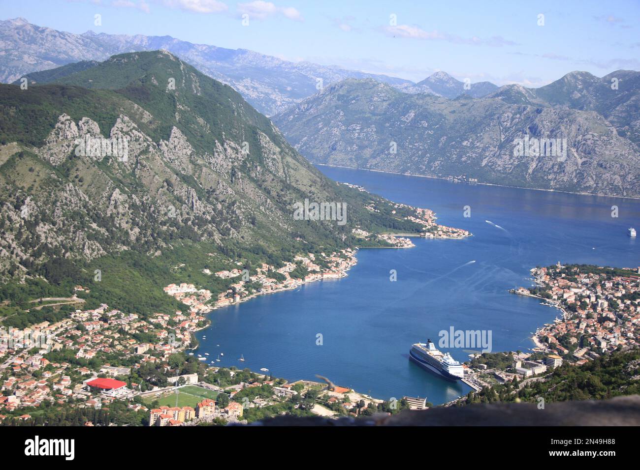 Scenes around Kotor, Montenegro Stock Photo