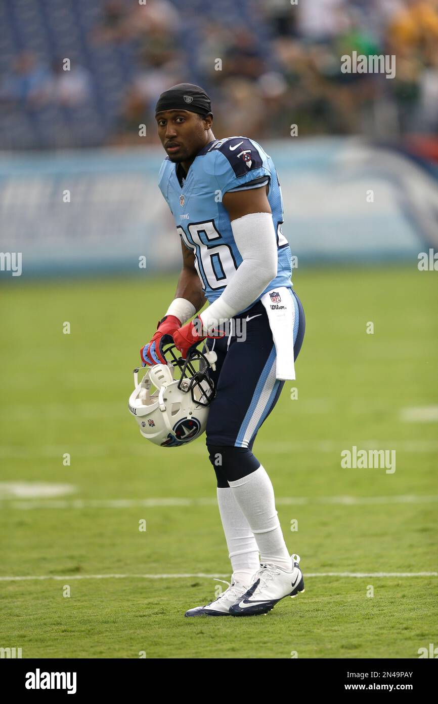 Tennessee Titans outside linebacker Akeem Ayers is taken off the field in  the first half of an NFL preseason football game against the Cincinnati  Bengals, Saturday, Aug. 17, 2013, in Cincinnati. (AP