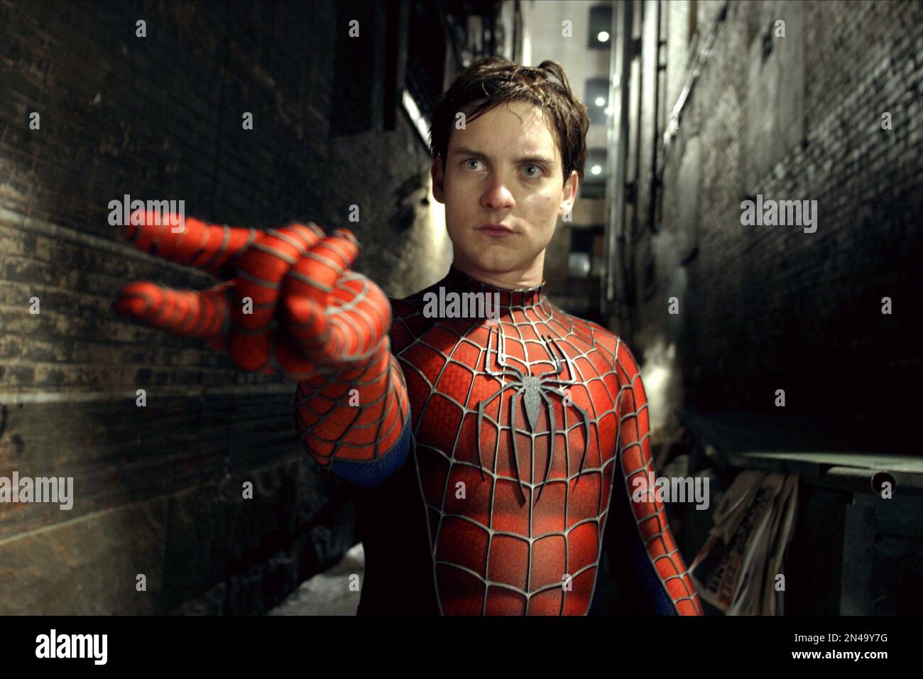 Spider-Man  Spiderman  Tobey Maguire Stock Photo