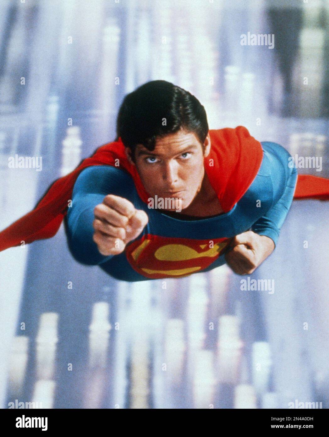 Superman  Christopher Reeve Stock Photo