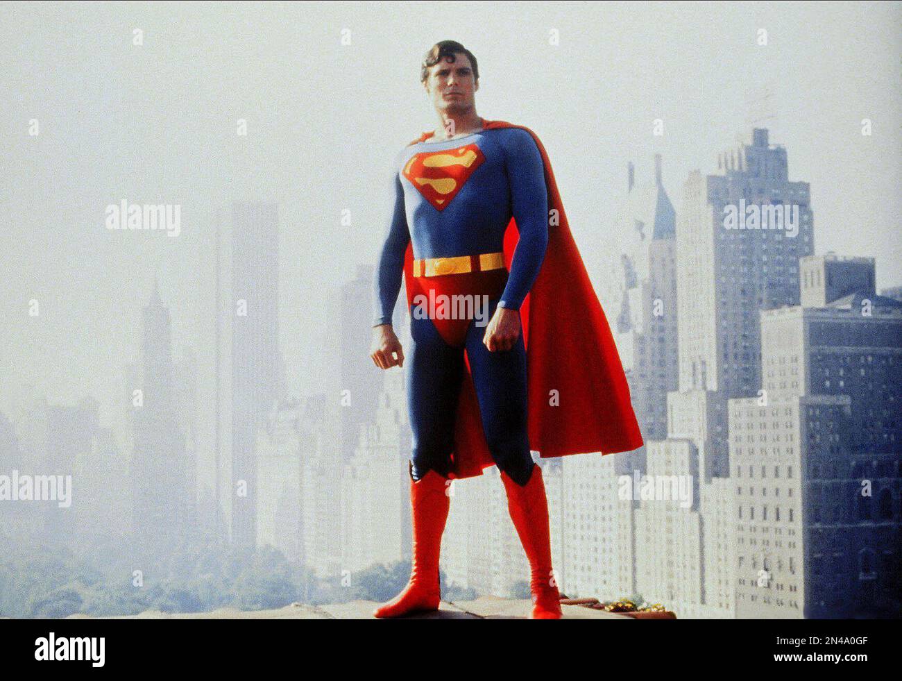 Superman film  Christopher Reeve Stock Photo