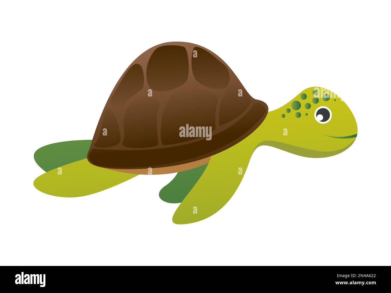 Sea turtle cartoon character . Vector Stock Vector Image & Art Alamy