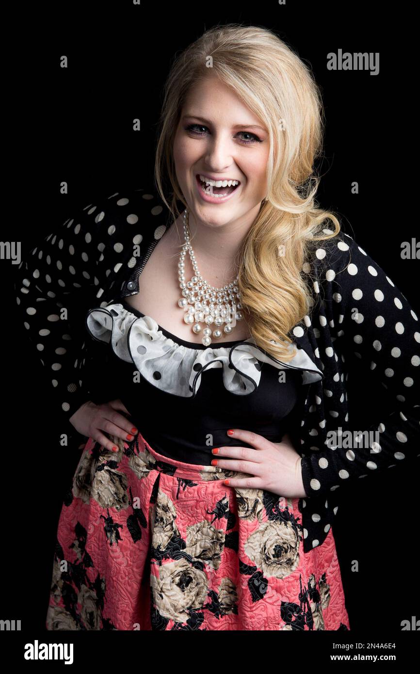 American singer-songwriter Meghan Trainor, known for the pop single ...