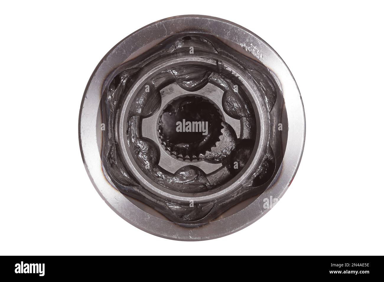 constant velocity joint with lubrication isolated on white background Stock Photo Alamy