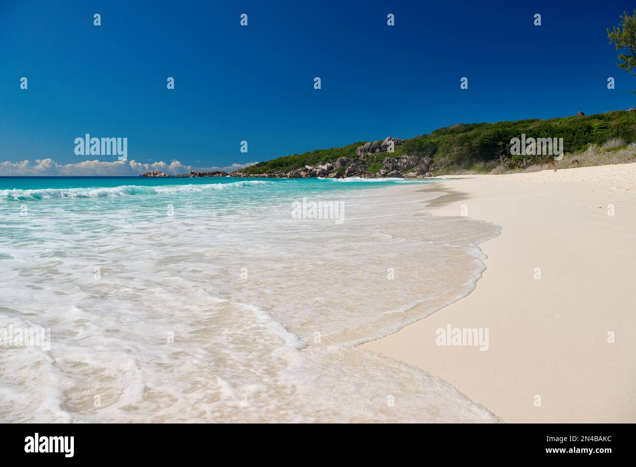 Grand Anse, La Digue, Seychelles Stock Photo