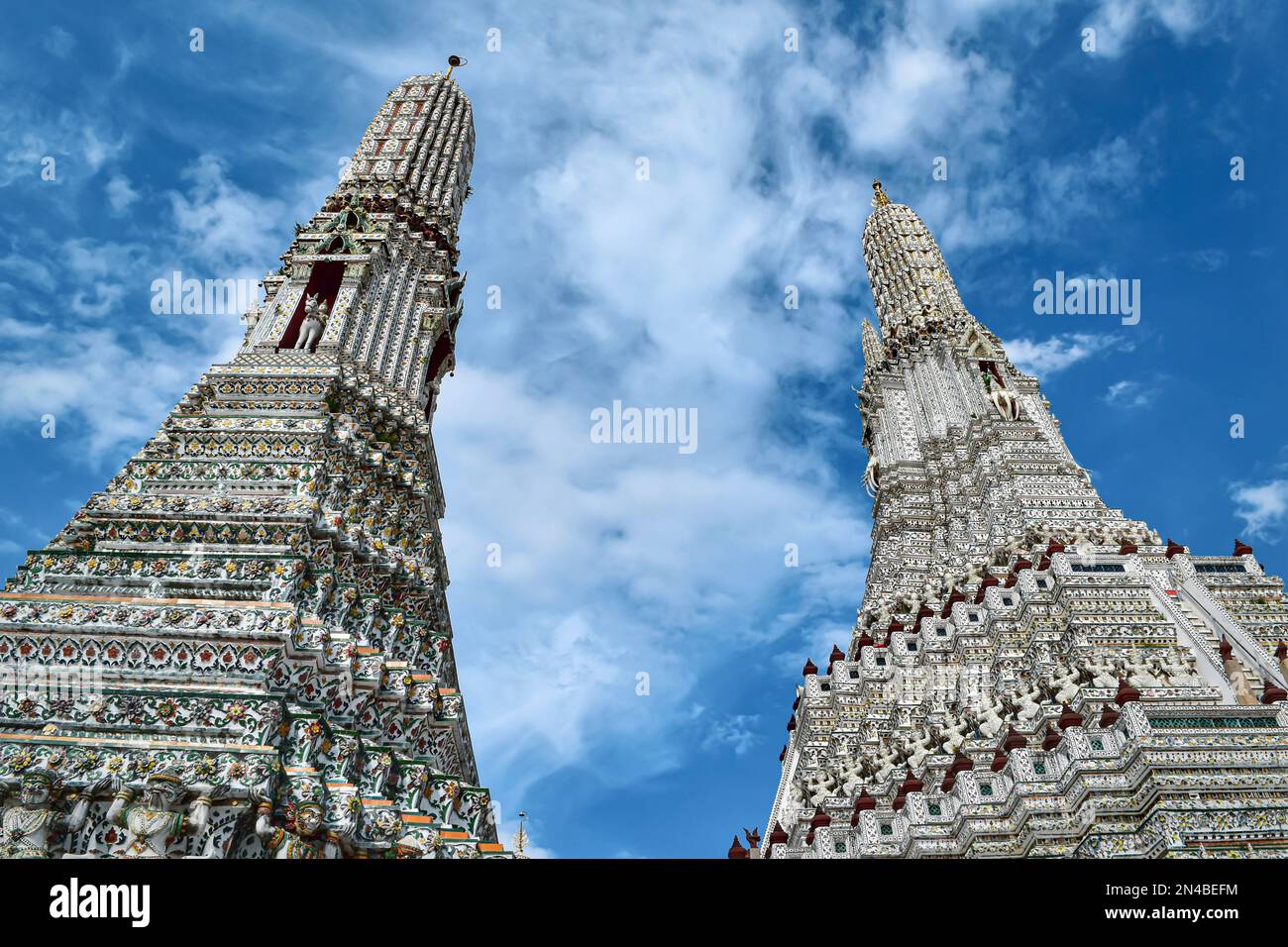 Wat Arun temple of Bangkok. This temple is one of the most iconic ...