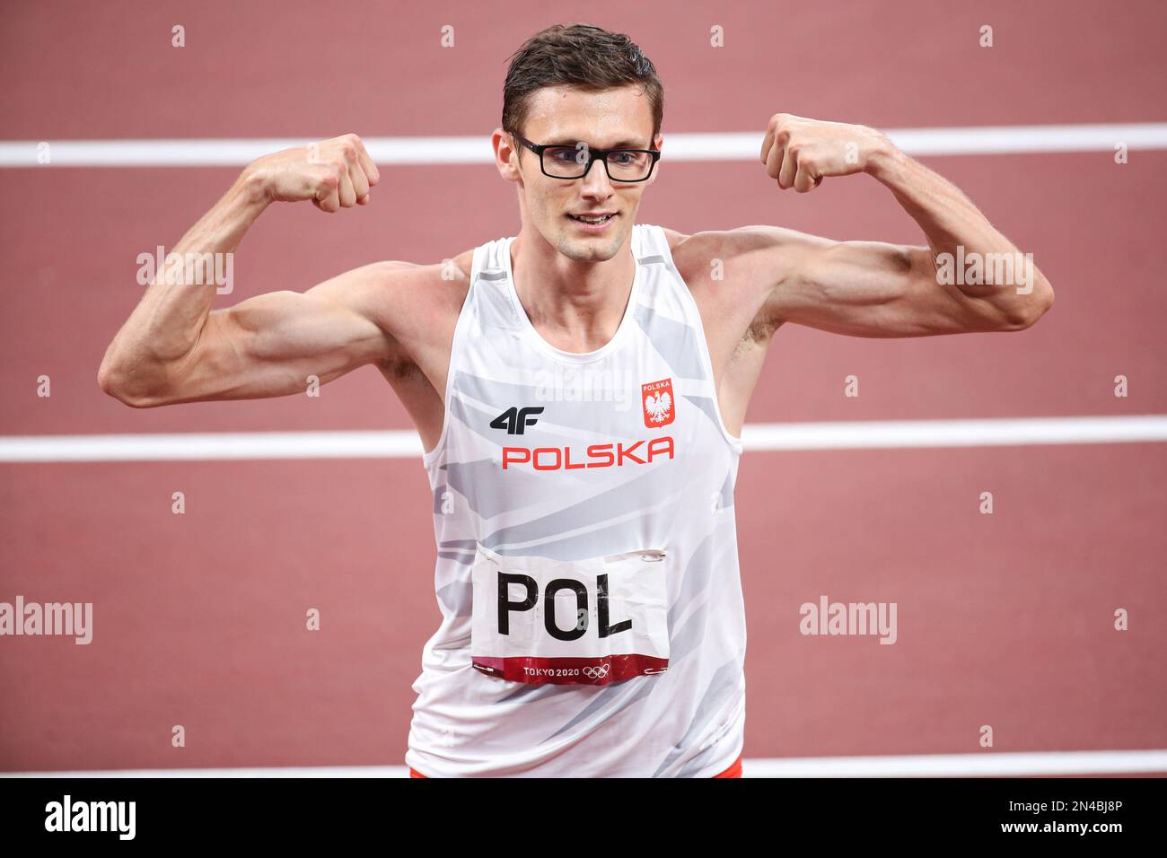AUG 06 2021 Tokyo Japan Dariusz Kowaluk Of Poland Reacts In The Aug 06 2021 tokyo japan dariusz kowaluk of poland reacts in the