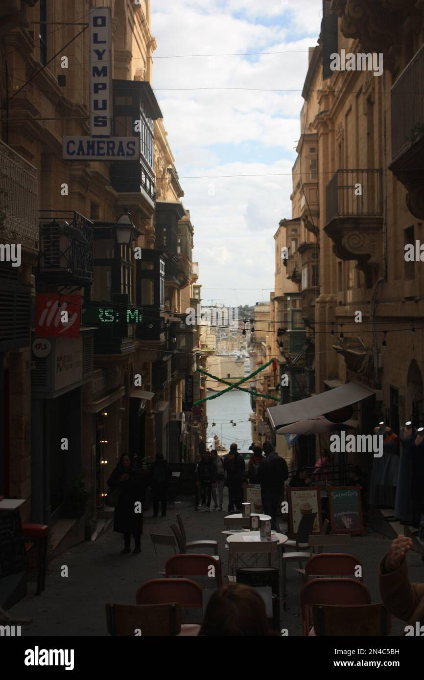 City of valetta, Malta Stock Photo