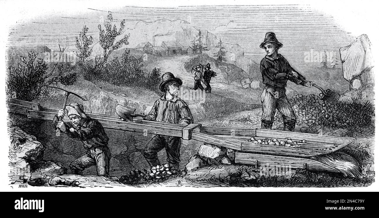 California gold rush Cut Out Stock Images Pictures Alamy