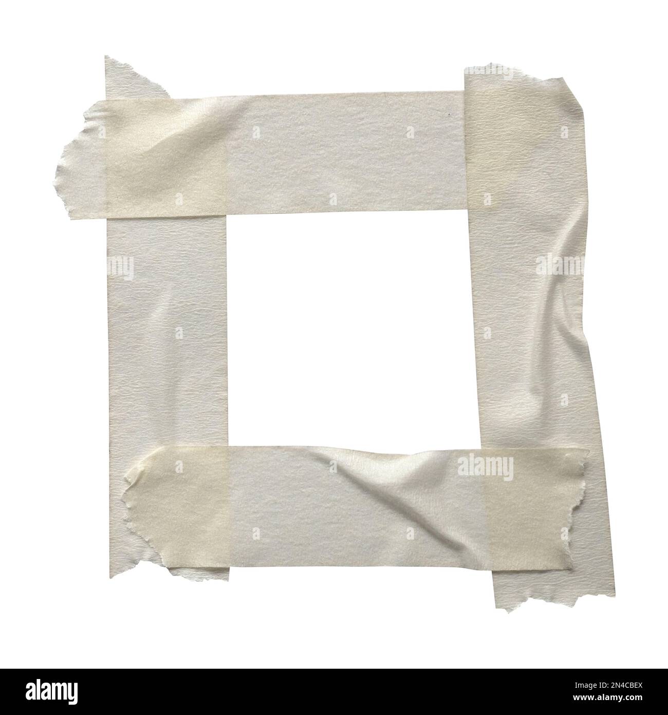 Adhesive tape,masking tape or Scotch Sticky Tape isolated on white