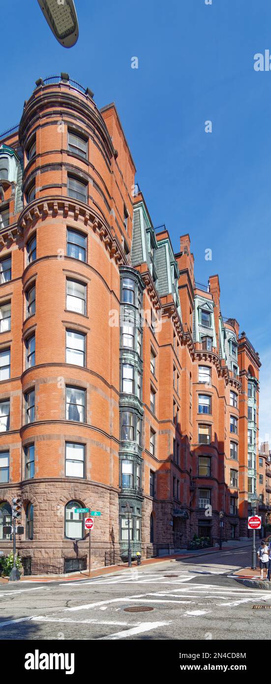 Boston Beacon Hill 341/2 Beacon Street, The Tudor, is a 19th century