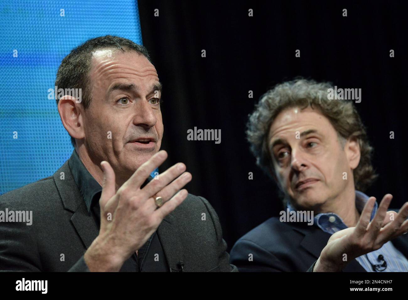 John Scheinfeld Watergate historian Timothy Naftali, left, and Director/Writer/Producer ...