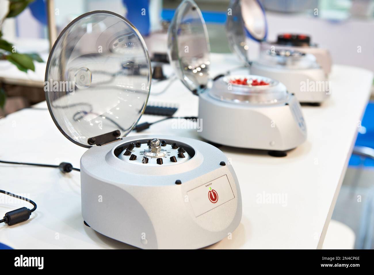 Laboratory centrifuge for hematocrit Stock Photo Alamy