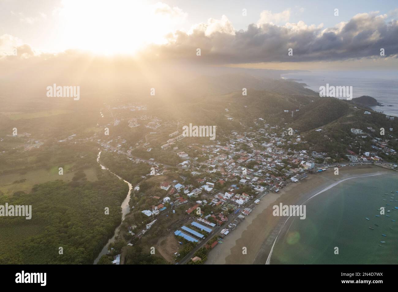 Aerial view on san juan hi-res stock photography and images - Alamy