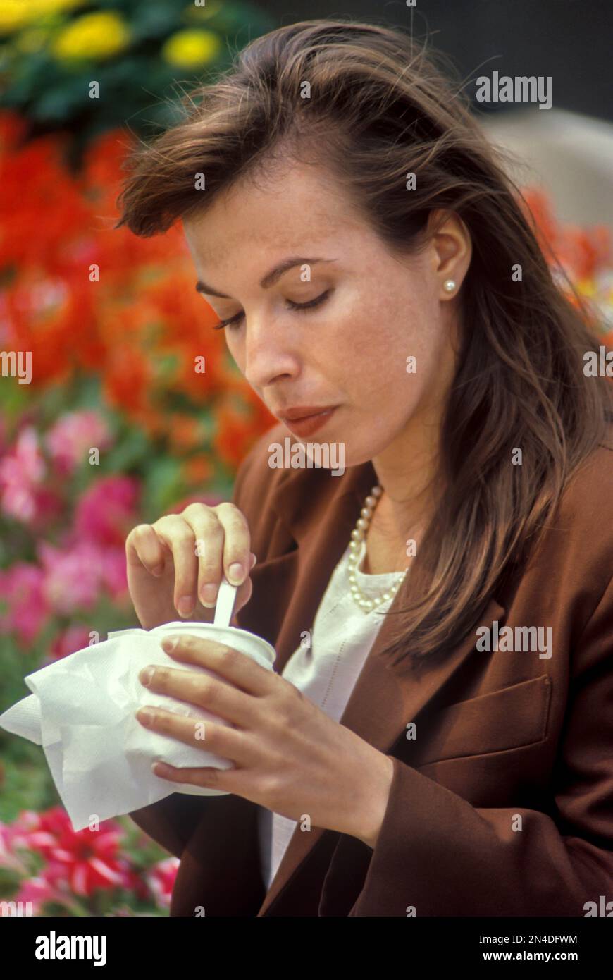 Shoulder pads woman hi-res stock photography and images - Alamy