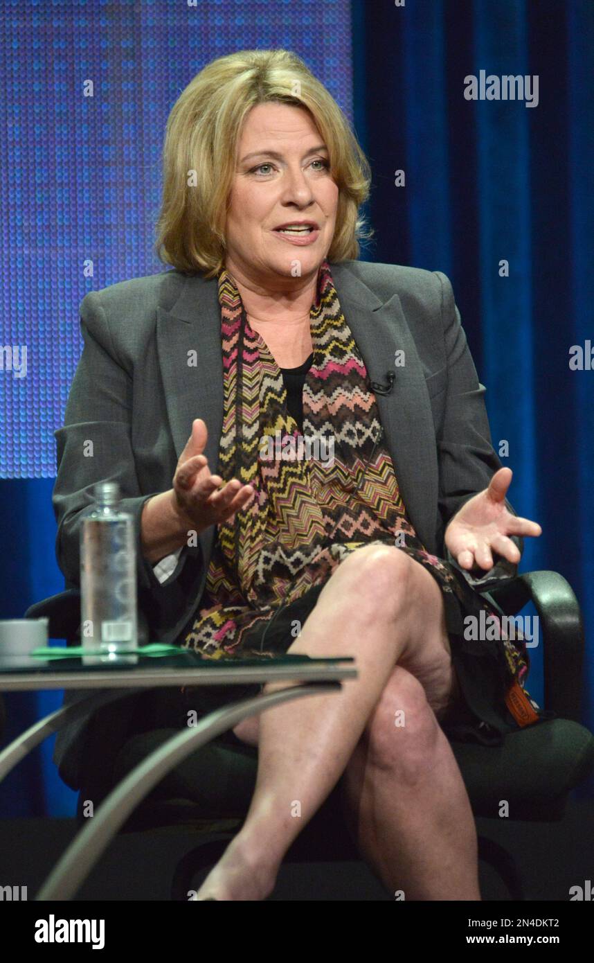 Executive Producer/Creator Barbara Hall speaks on stage during the