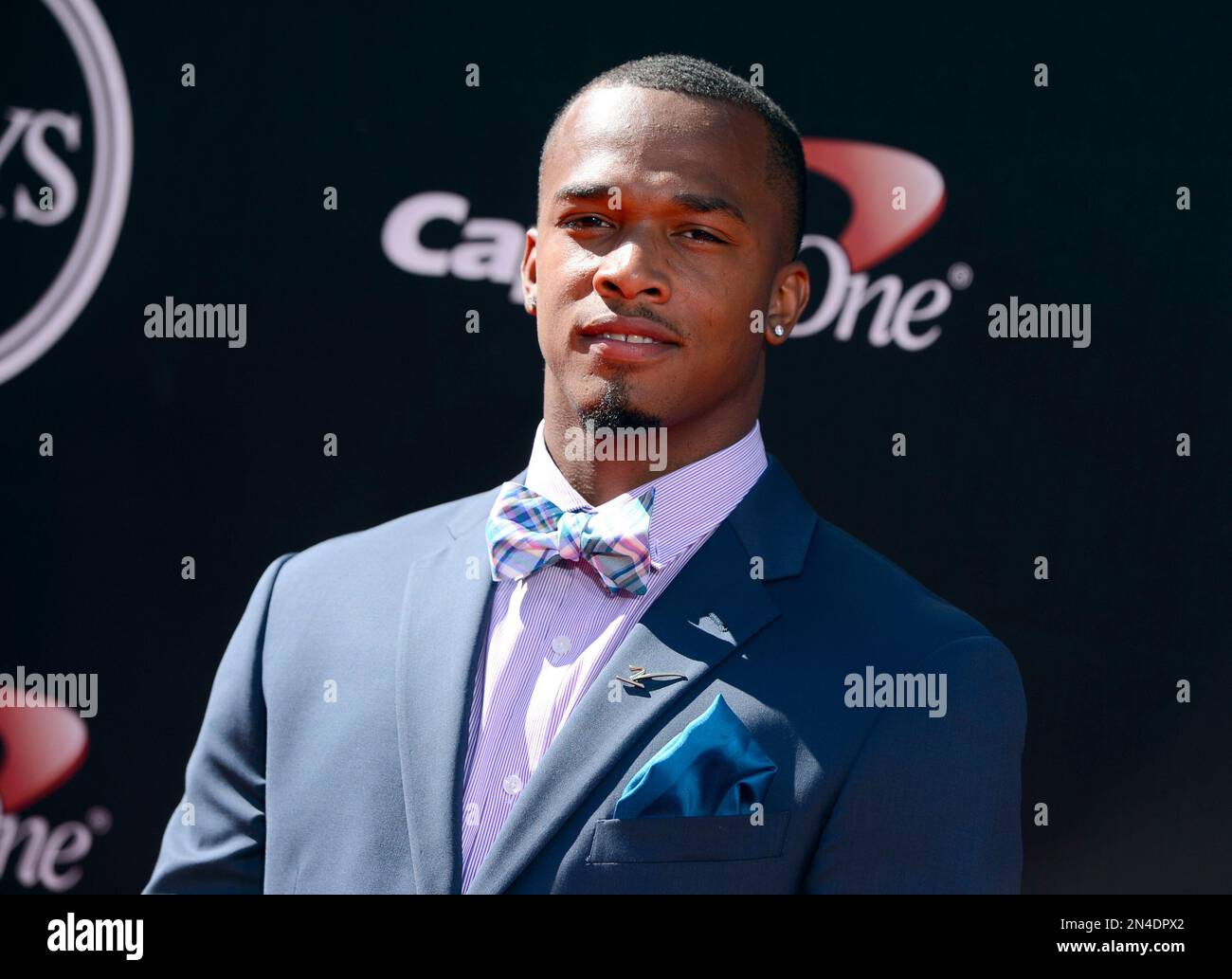 Sacramento Kings' DeMarcus Cousins arrives at the ESPY Awards at the
