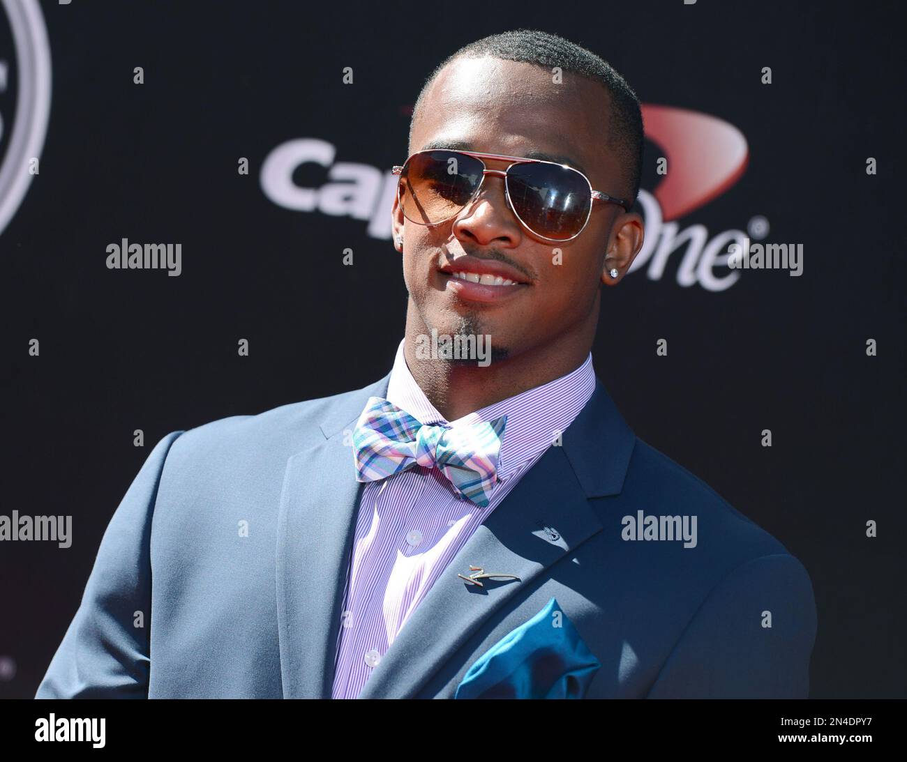 Sacramento Kings' DeMarcus Cousins arrives at the ESPY Awards at the