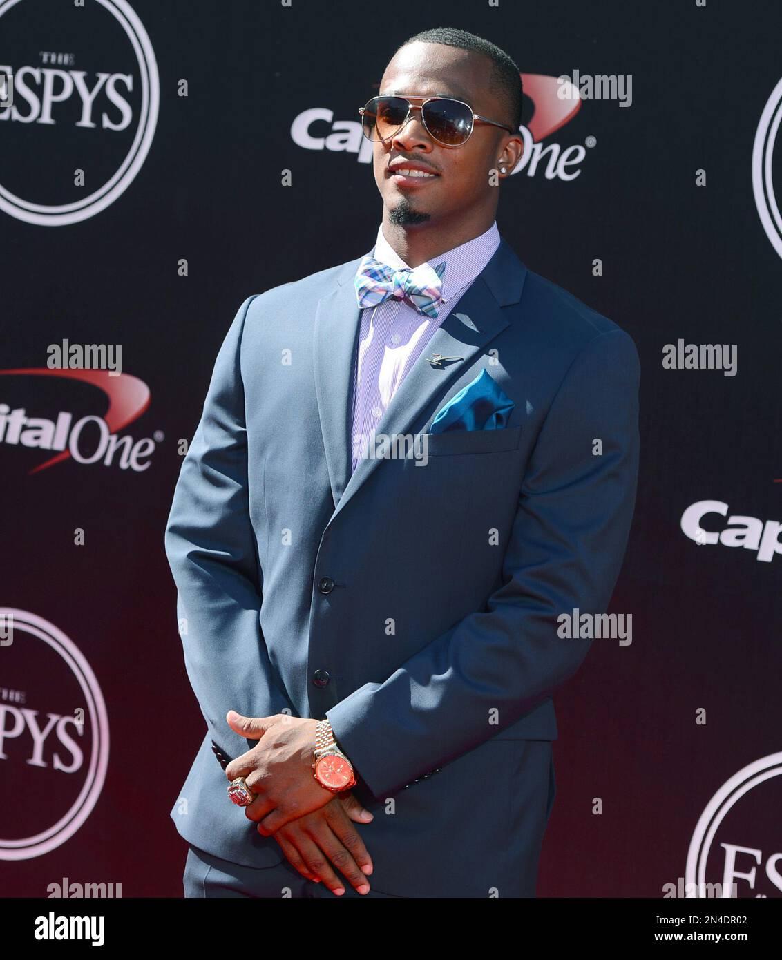 Sacramento Kings' DeMarcus Cousins arrives at the ESPY Awards at the