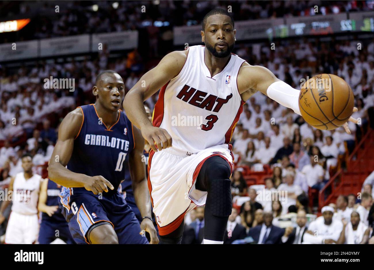 Dwyane Wade - Miami Heat - Game-Worn Alternate Jersey - 2015-16 Season - 1  of 2