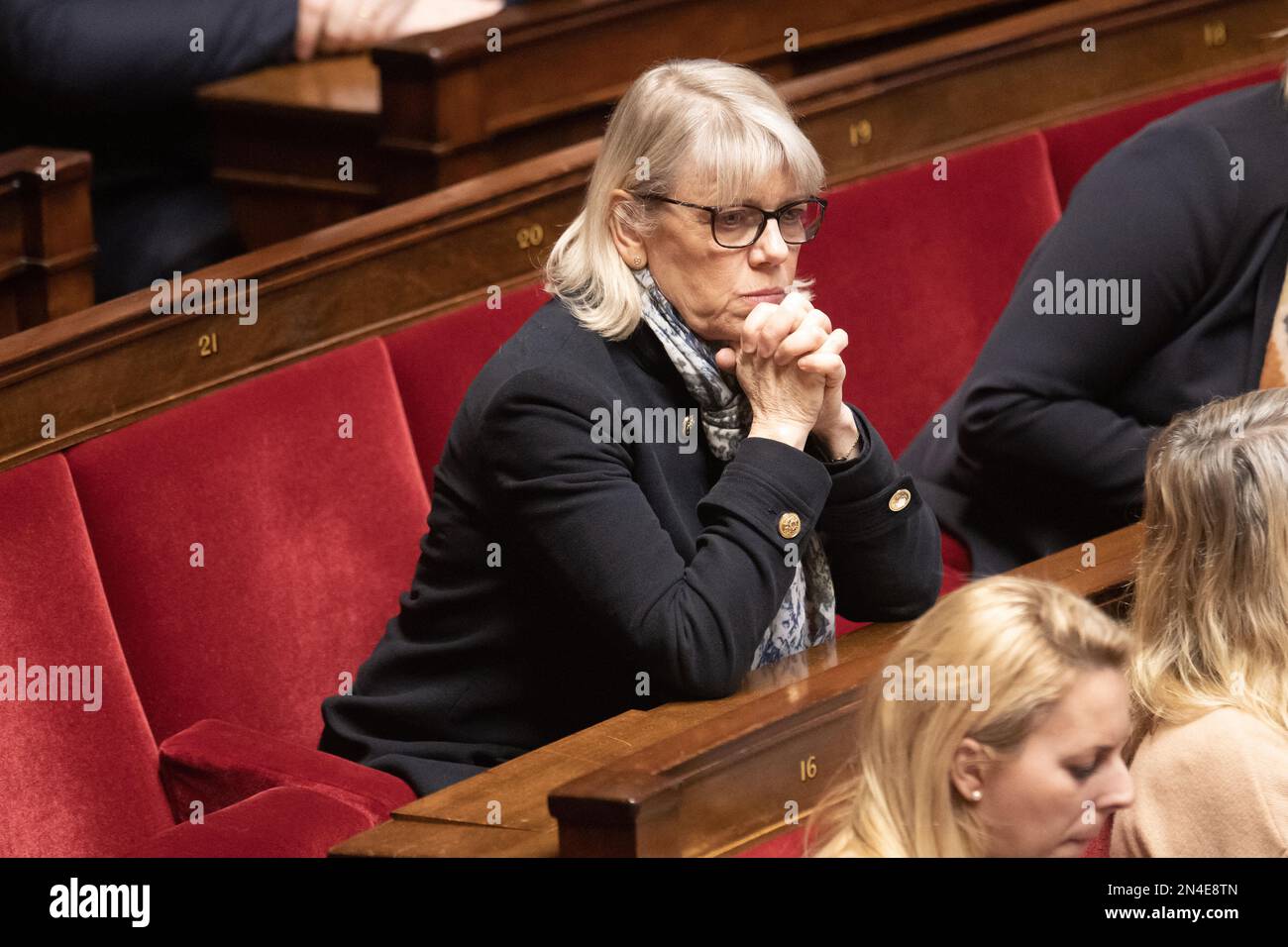 Deputy, Florence Goulet attends a session of Questions to the