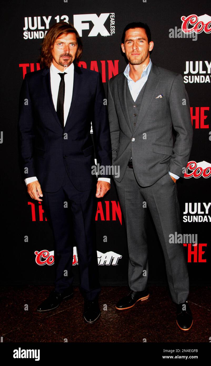 Actors Robin Atkin Downes and Jack Kesy seen at LA Premiere Screening of Actors Robin Atkin Downes and Jack Kesy seen at LA Premiere Screening of