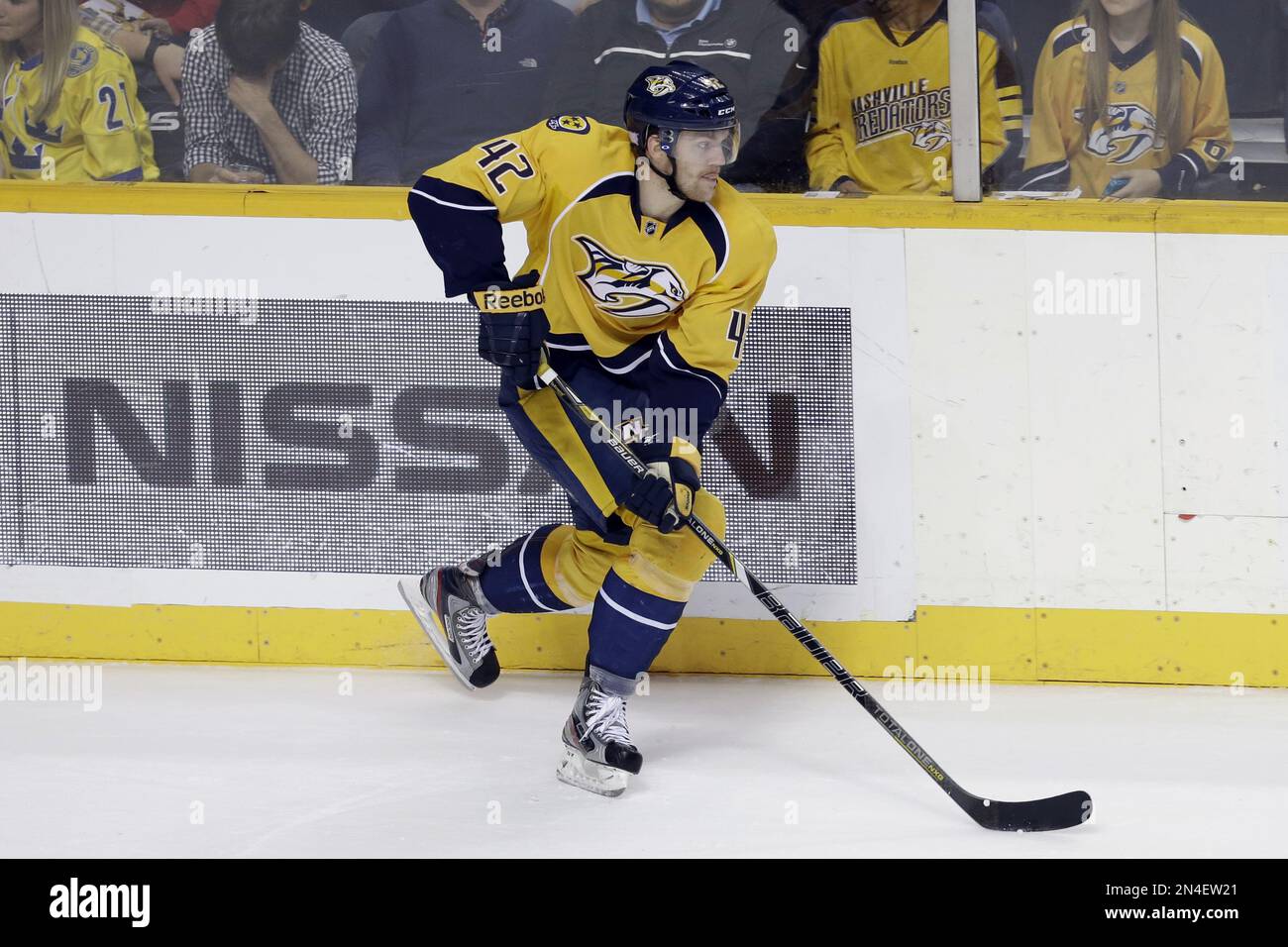 FILE This is an Oct. 24, 2013 file photo showing Nashville Predators