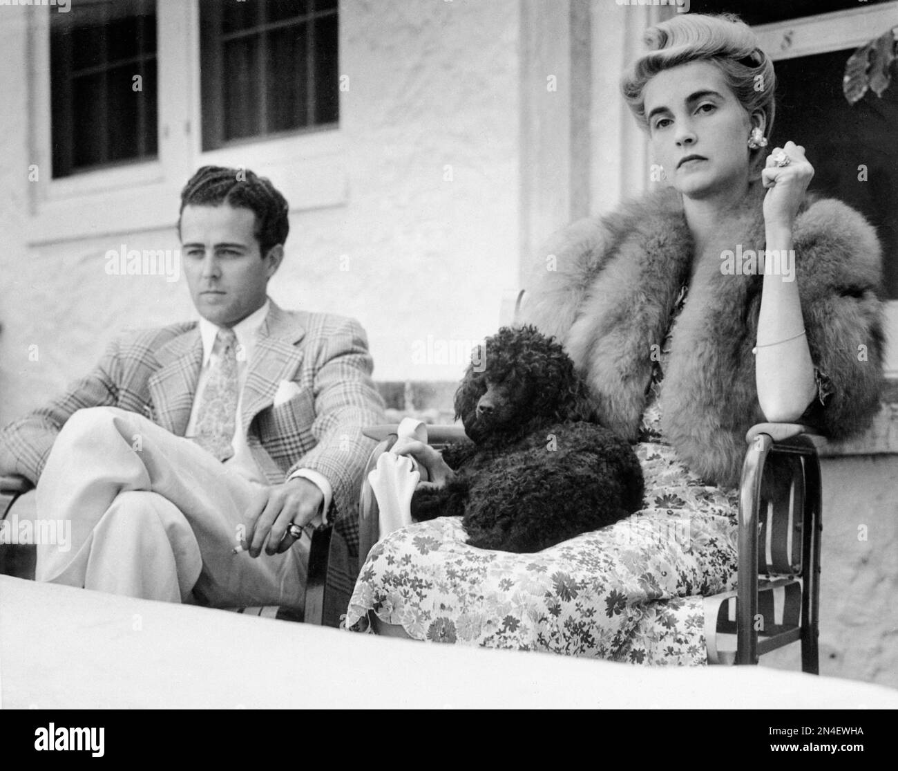 Countess HaugwitzReventlow, the former Barbara Hutton, the famous