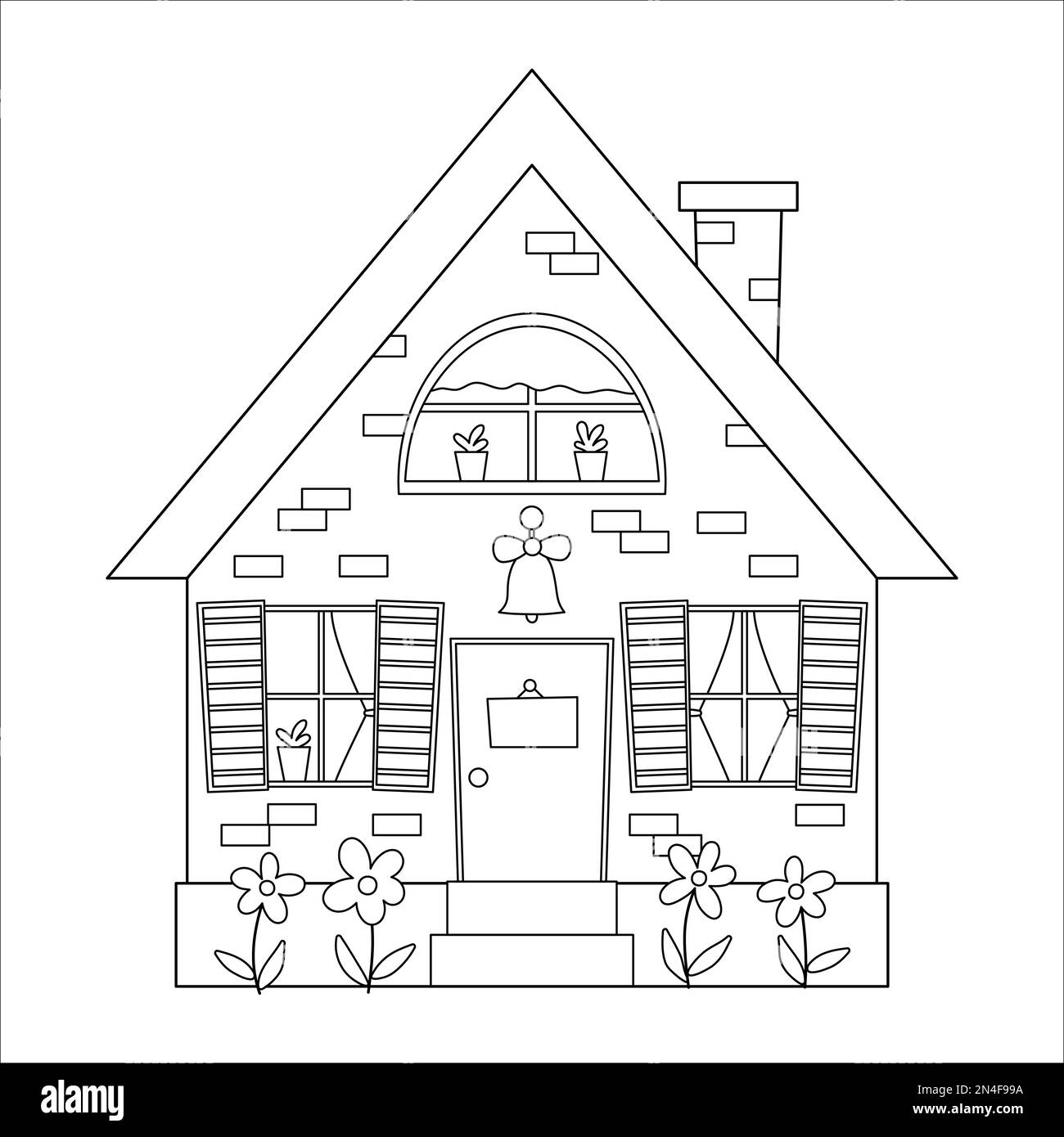 Brick Outline Stock Vector Images Alamy 5-favorite-farmhouse-accounts-on-instagram-the-harper-house