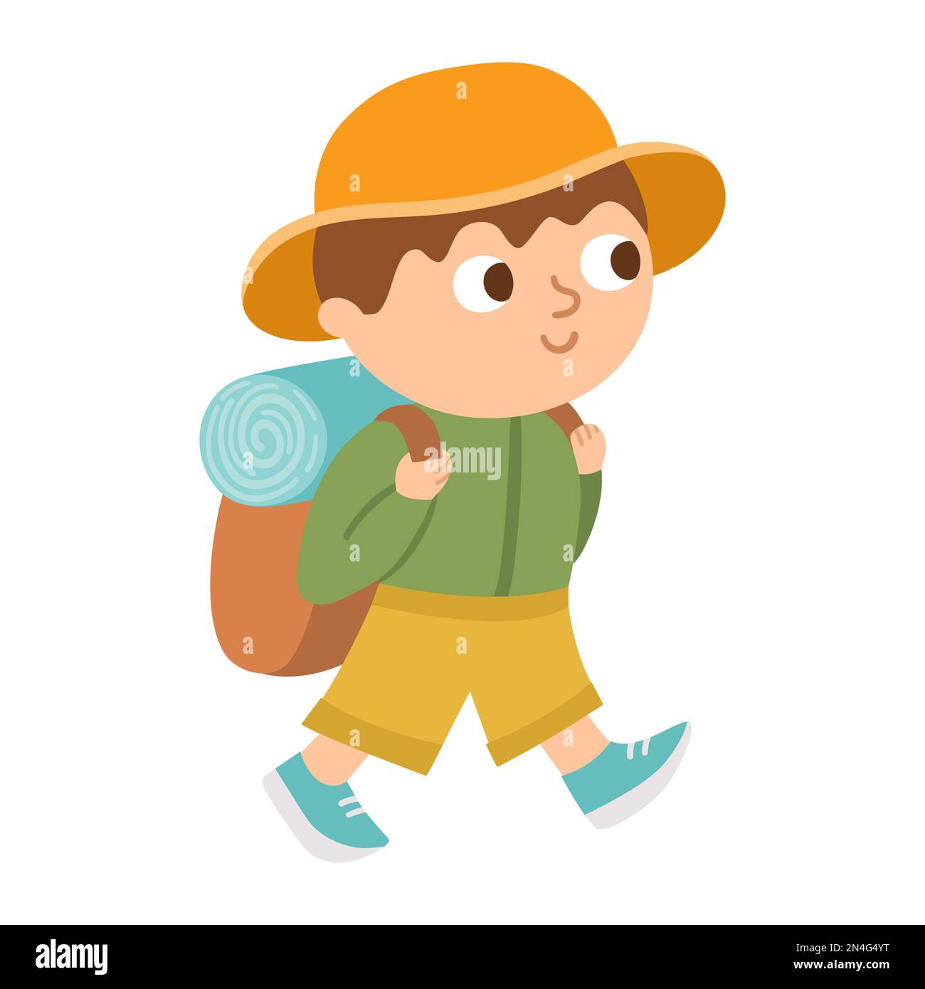 summer-hiking-family-hat-stock-vector-images-alamy
