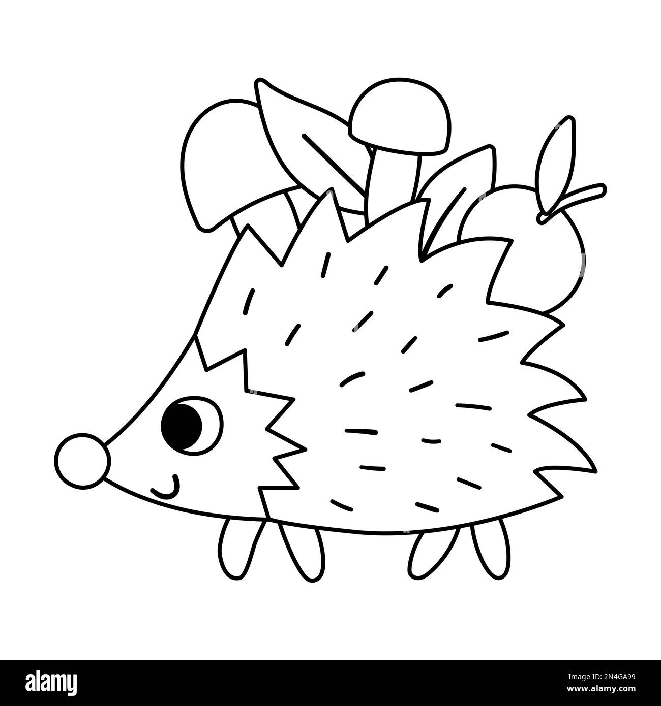 Desert Animals Clipart Black And White Apple
