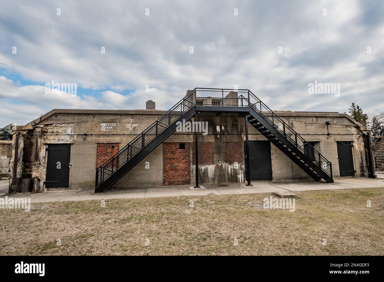 Historic Battery Gunnison, Fort Hancock, New Jersey USA, Highlands, New