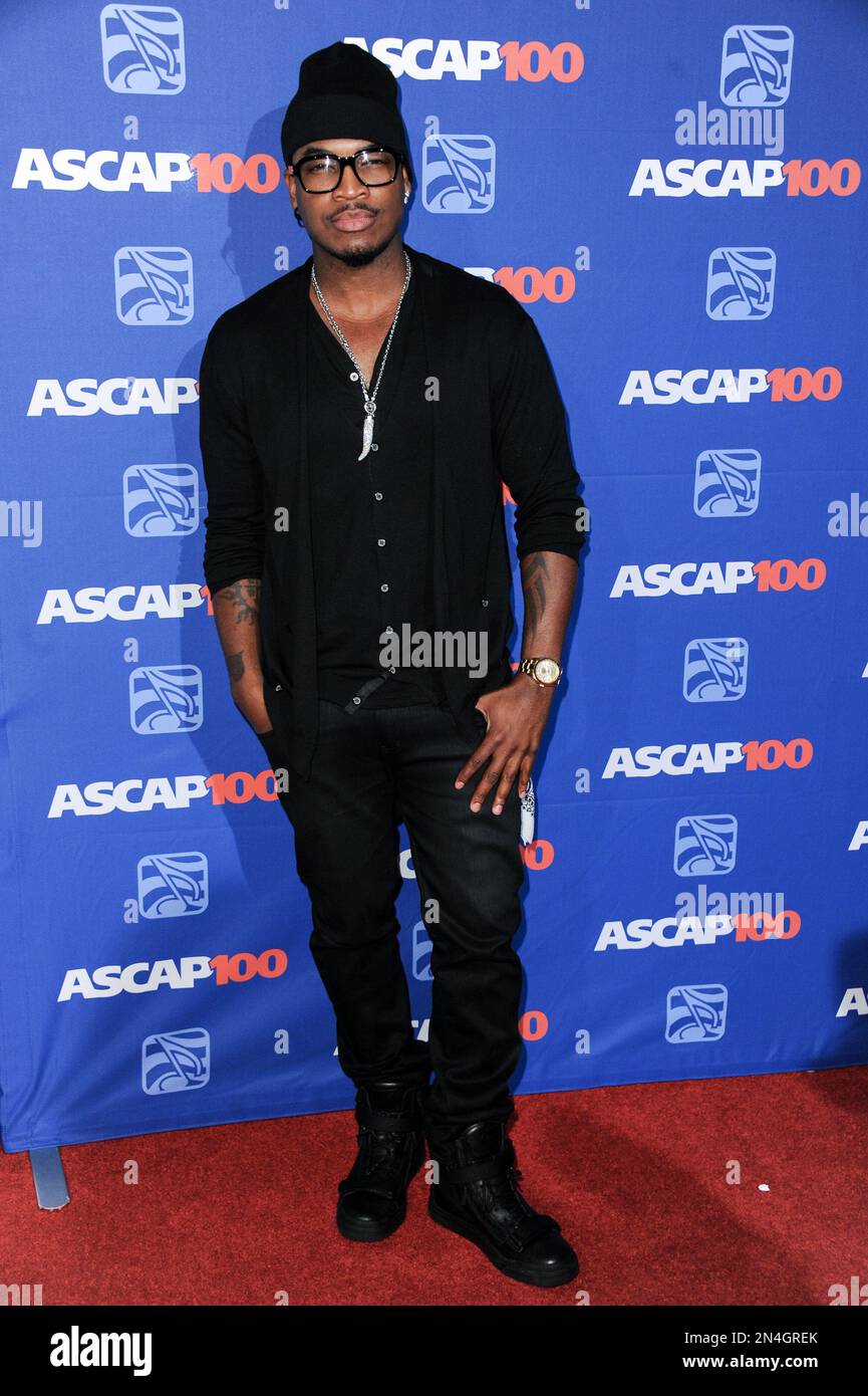 Ne-Yo arrives at the 27th Annual ASCAP Rhythm & Soul Awards held at the ...