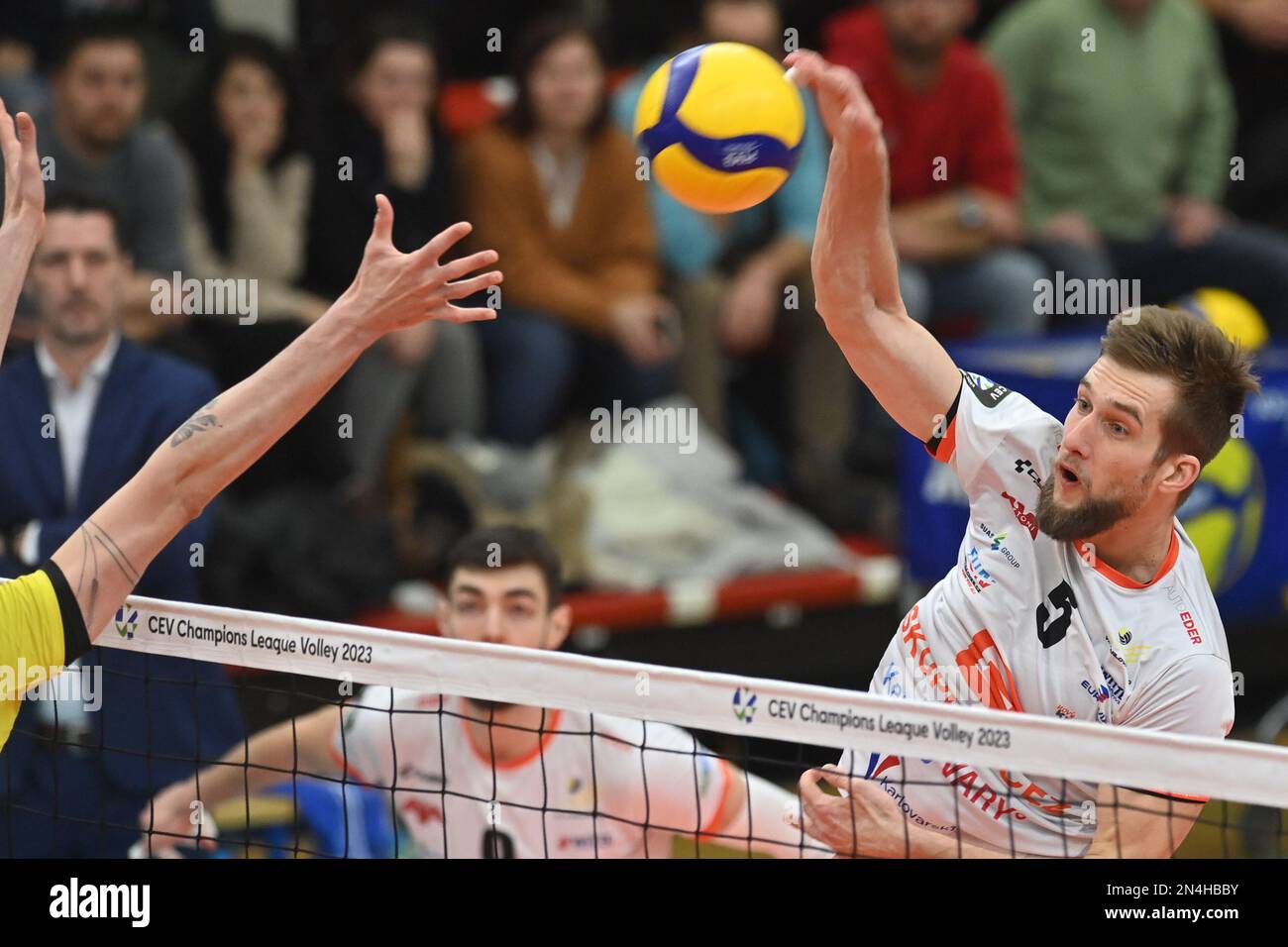 Cev volleyball challenge cup 2023 hi-res stock photography and images