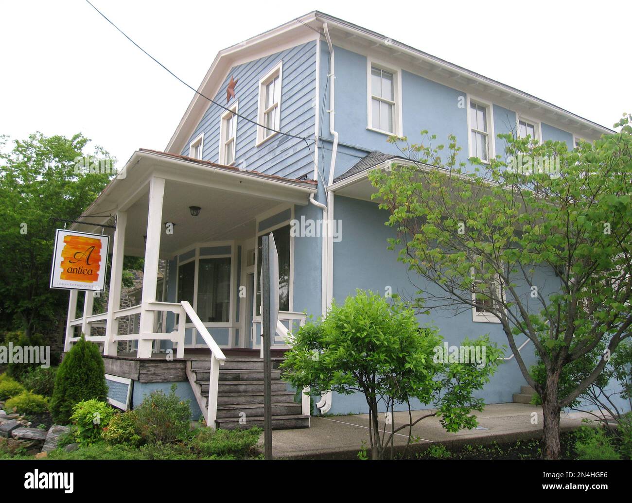 This May 28, 2014 photo shows Antica, a restaurant in Chadds Ford, Pa