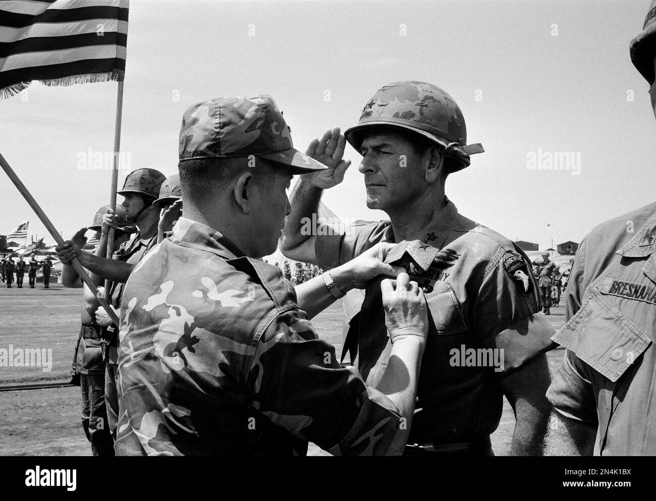 Major General Melvin Zais, the commander of the U.S. 101st Airborne