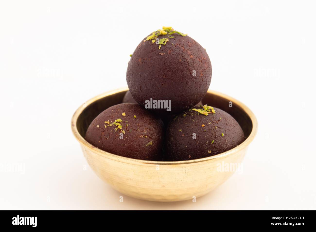Traditional Ball Shaped Mithai Kala Jamun Or Dark Black Gulab Jamun