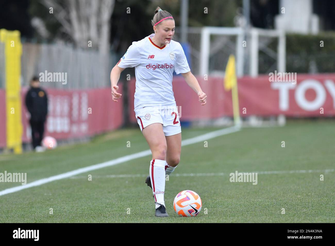 Rome, Italy, February 08th, 2023. Mina Bergersen of AS Roma during the ...