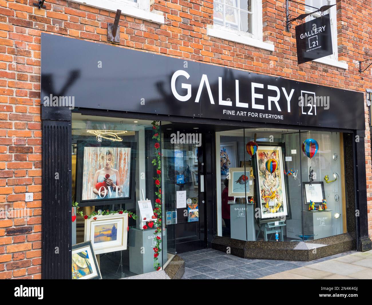 Gallery 21, Commercial Fine Art Gallery, Salisbury, Wiltshire, England
