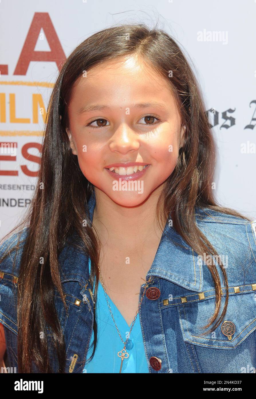 Breanna Yde arrives at The Los Angeles Film Festival Earth to Echo ...