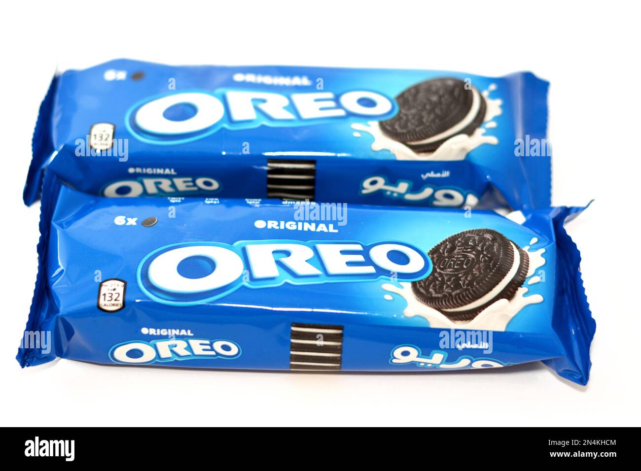 Cairo, Egypt, February 5 2023 Oreo original, a brand of sandwich