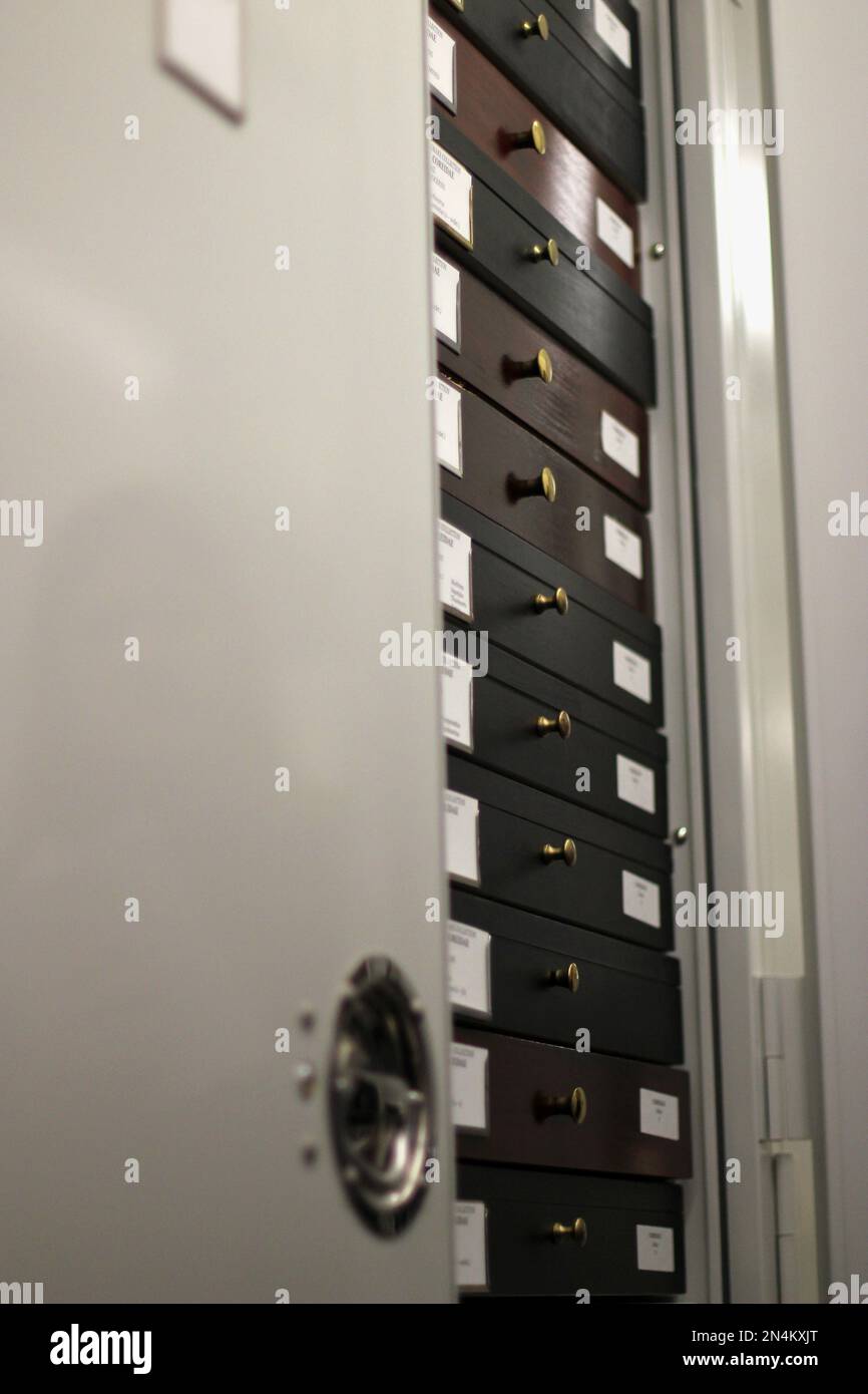 This photo taken June 5, 2014 shows a view of the room where the Drake ...