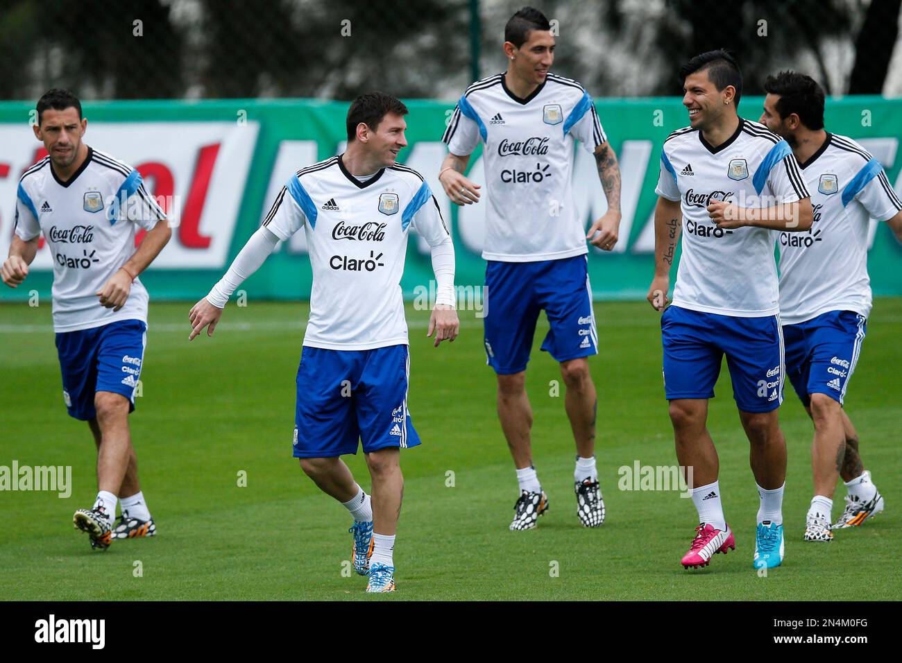 Argentine Soccer Players From Left Maxi Rodriguez Lionel Messi argentine-soccer-players-from-left-maxi-rodriguez-lionel-messi
