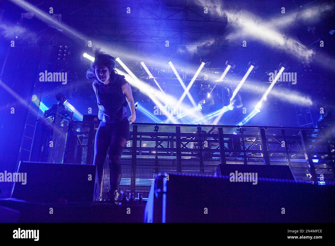 Jahan with Krewella performing as part of the CounterPoint Music
