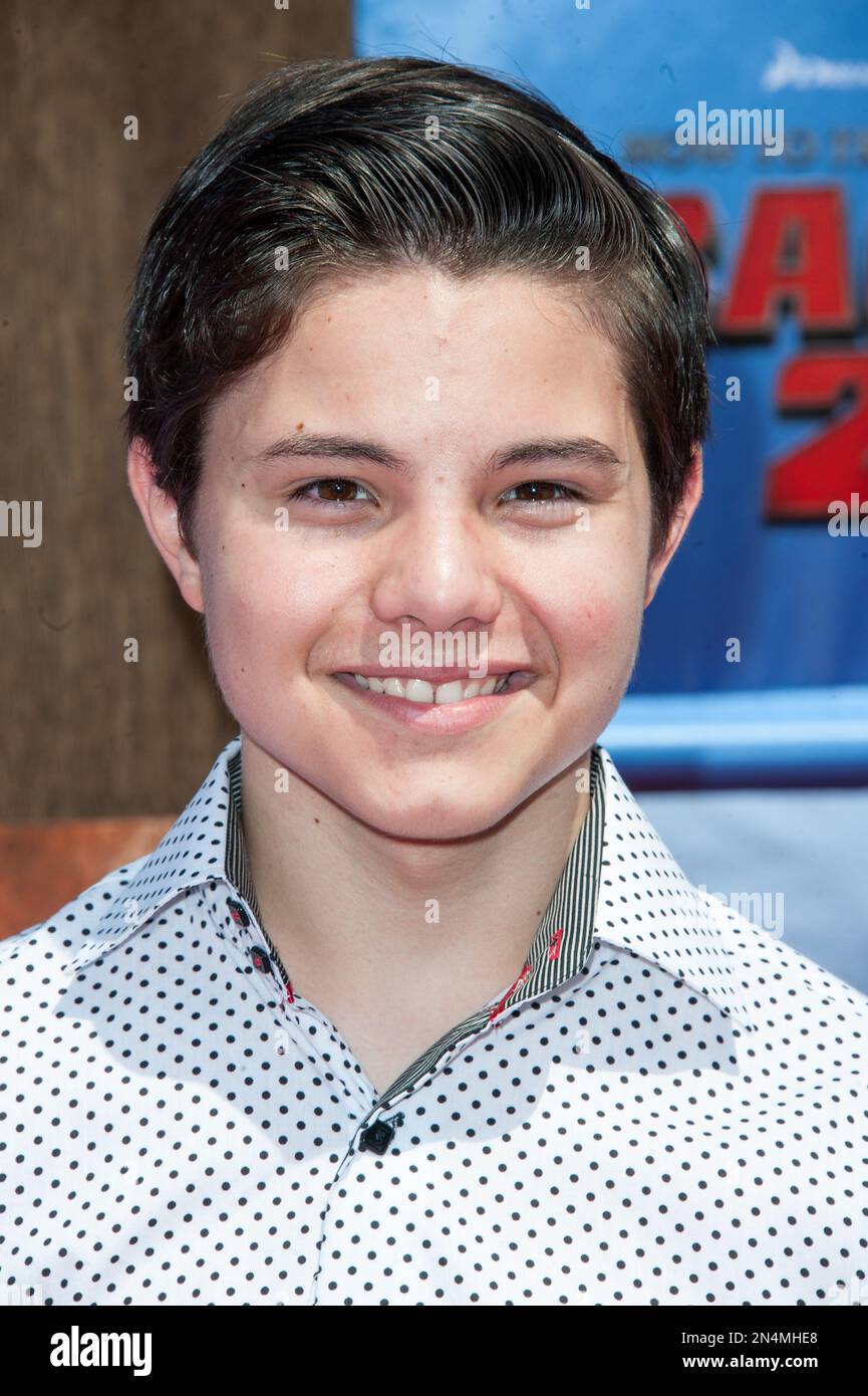 Zach Callison arrives at the LA Premiere of "How To Train Your Dragon 2