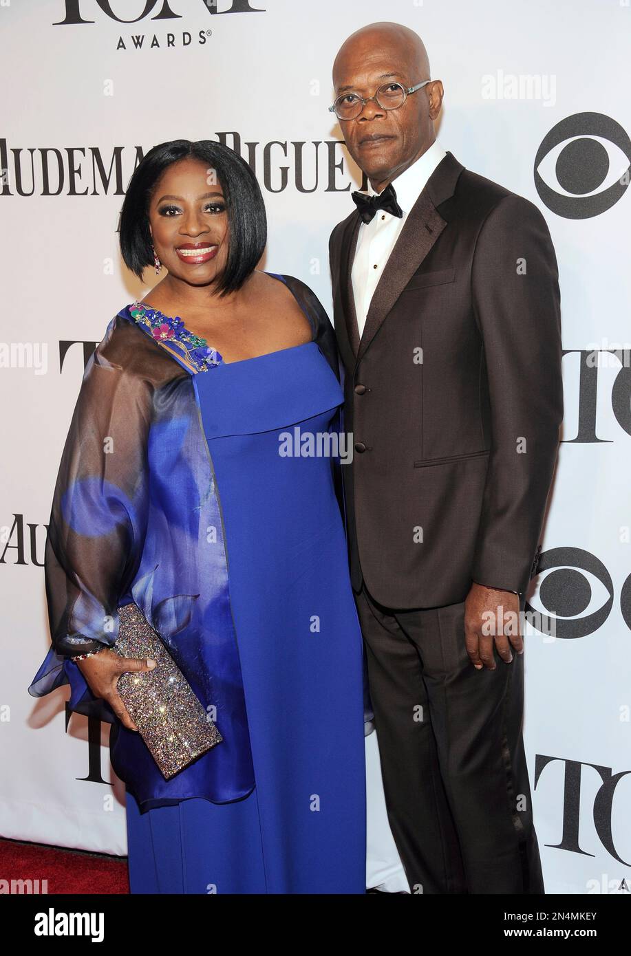 Samuel L. Jackson, right, and LaTanya Richardson arrive at the 68th ...