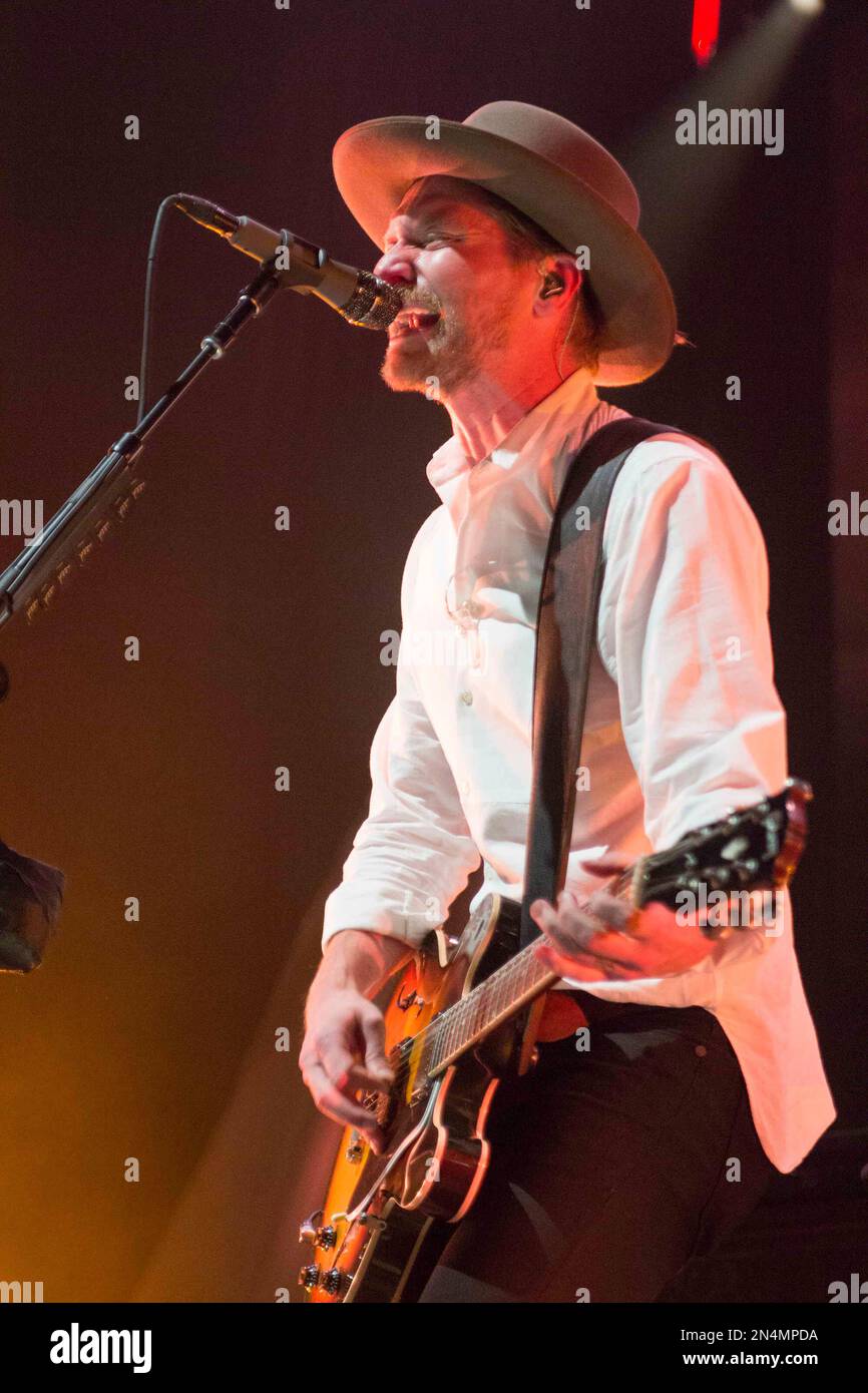 Bear Rinehart with NEEDTOBREATHE performing as part of the Rivers In