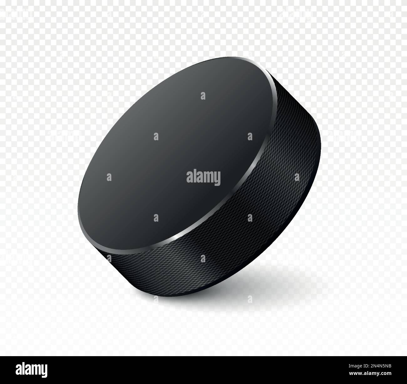 Realistic hockey puck Stock Vector Image & Art Alamy